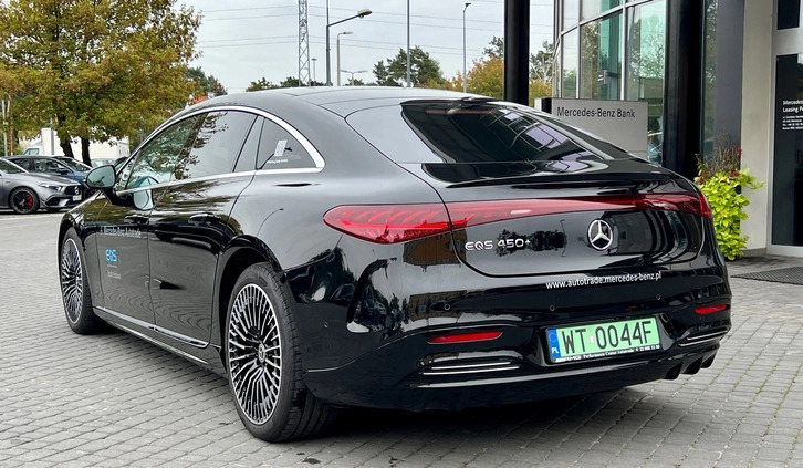 Mercedes-Benz EQS cena 529000 przebieg: 13700, rok produkcji 2021 z Warszawa małe 137